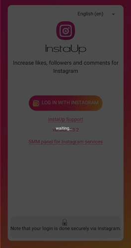 Instagram üzerinden Instagram'a giriş yapın