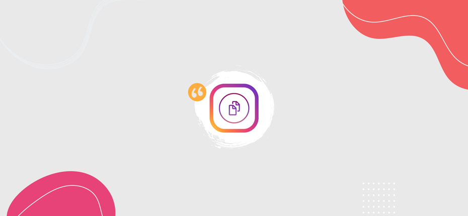 how to copy instagram bio
