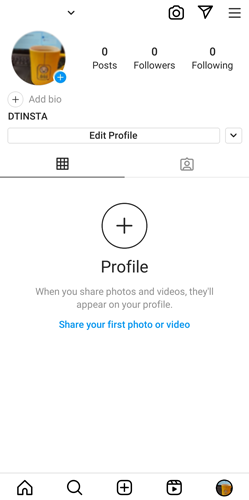 instagram lite iphone Your profile list