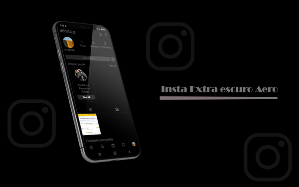 Instagram Aero Extra Escuro