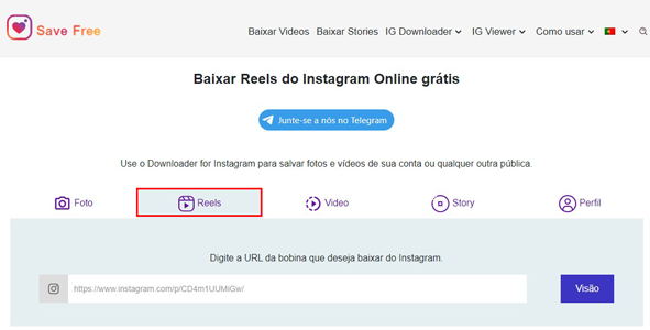 instagram bobinas downloader online