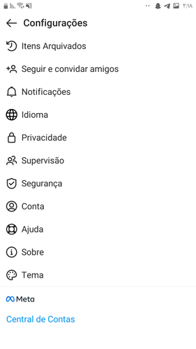 Configurações do Instagram Lite para Android apk